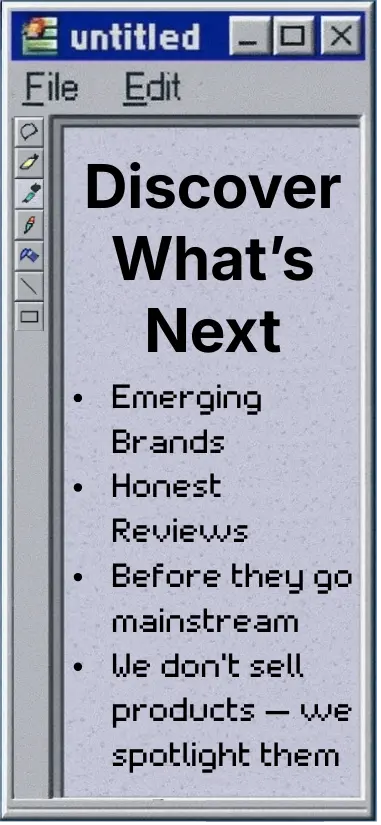 Discover What's Next - Previewer Sidebar Graphic