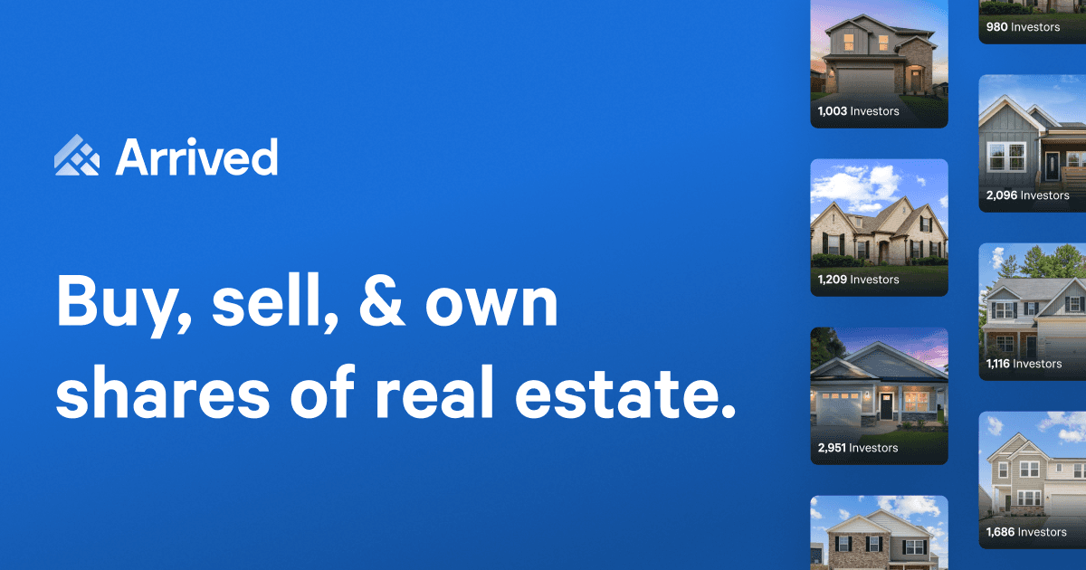 Arrived Homes logo