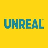 Unreal Snacks logo