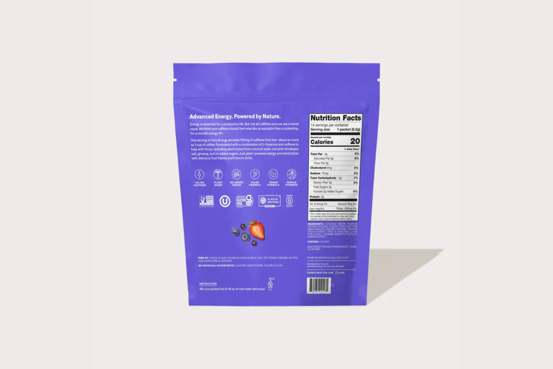 CURE Acai Berry Hydration Mix 2