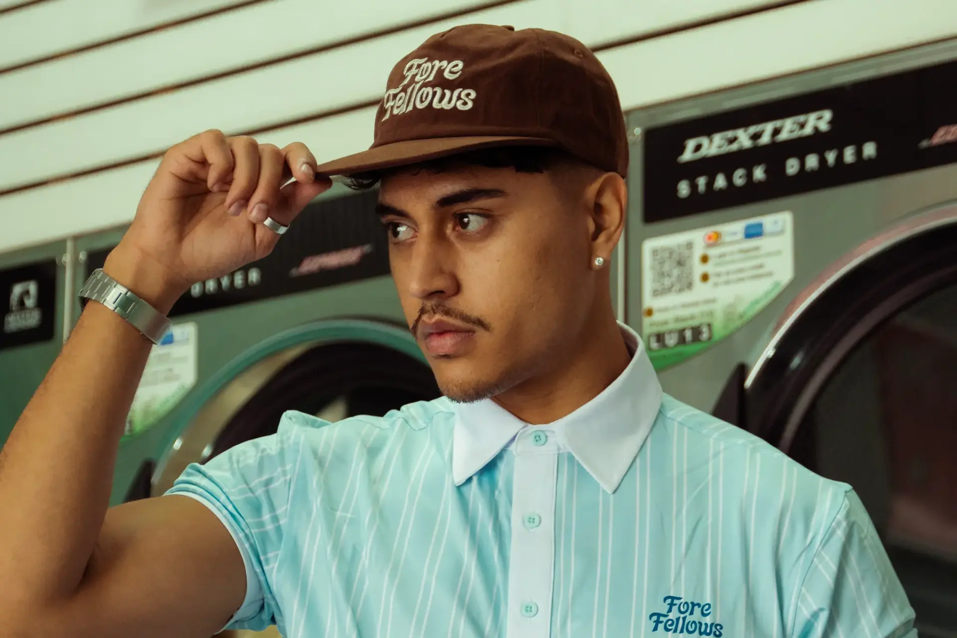 Fore Fellows Double Pinstripe Polo 2