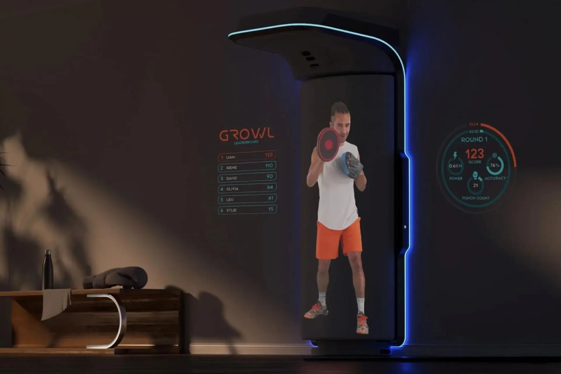 GROWL AI Boxing & Fitness Coach 3