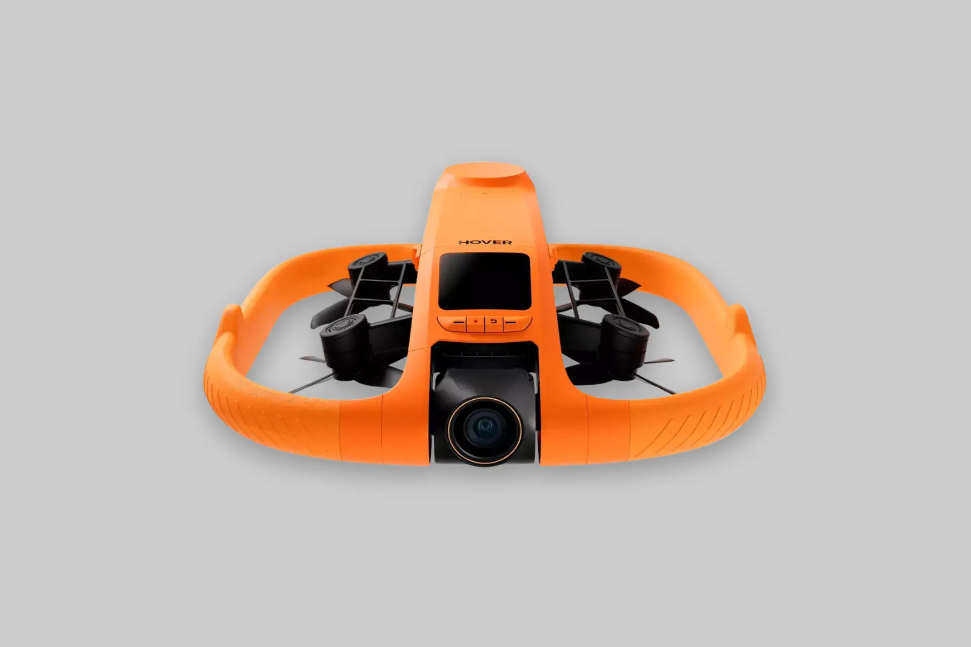 HOVERAir Aqua waterproof drone flying above water during outdoor adventure filming with compact foldable design and autonomous tracking features. - Product Review