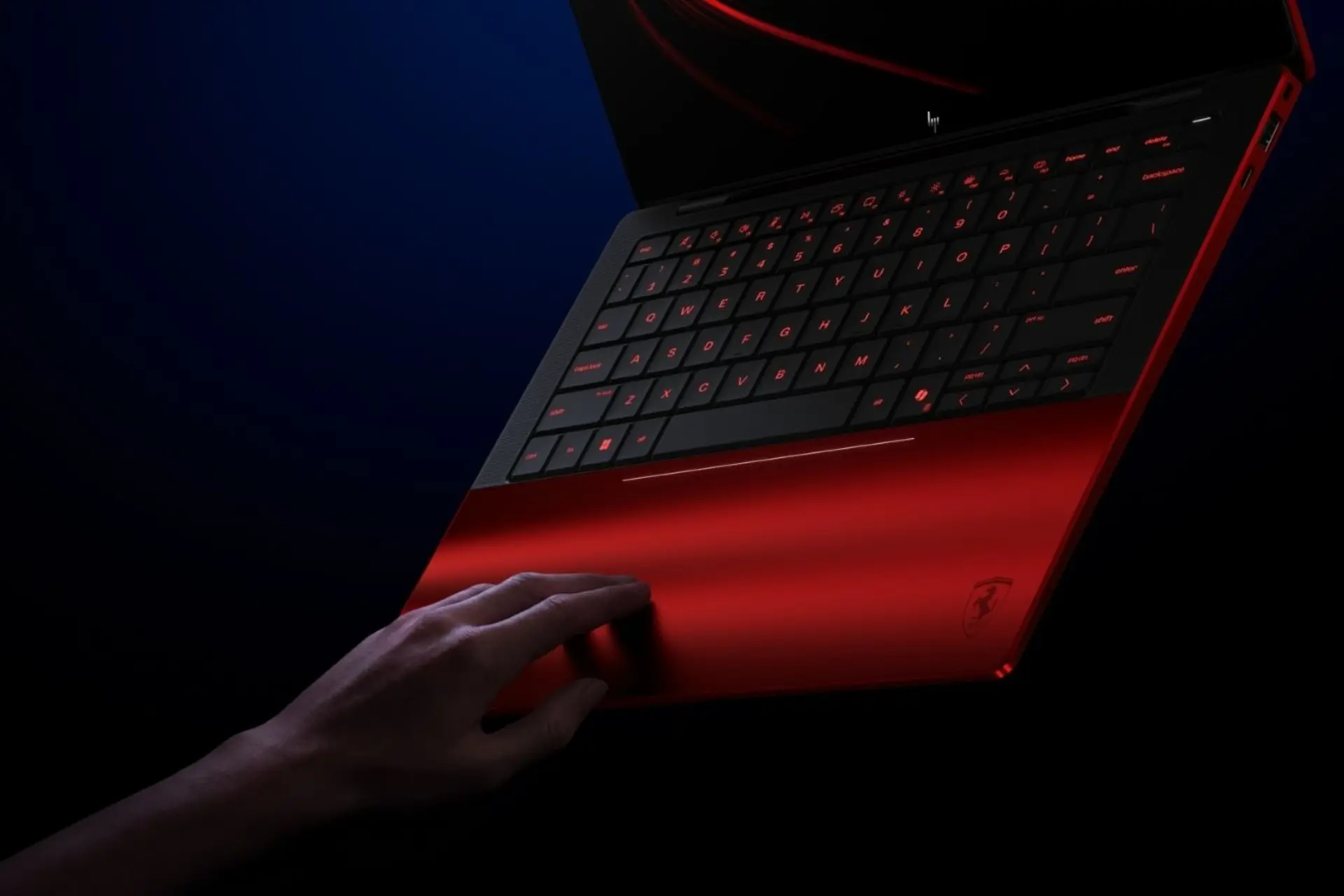 HP Limited Edition Scuderia Ferrari AI PC 2