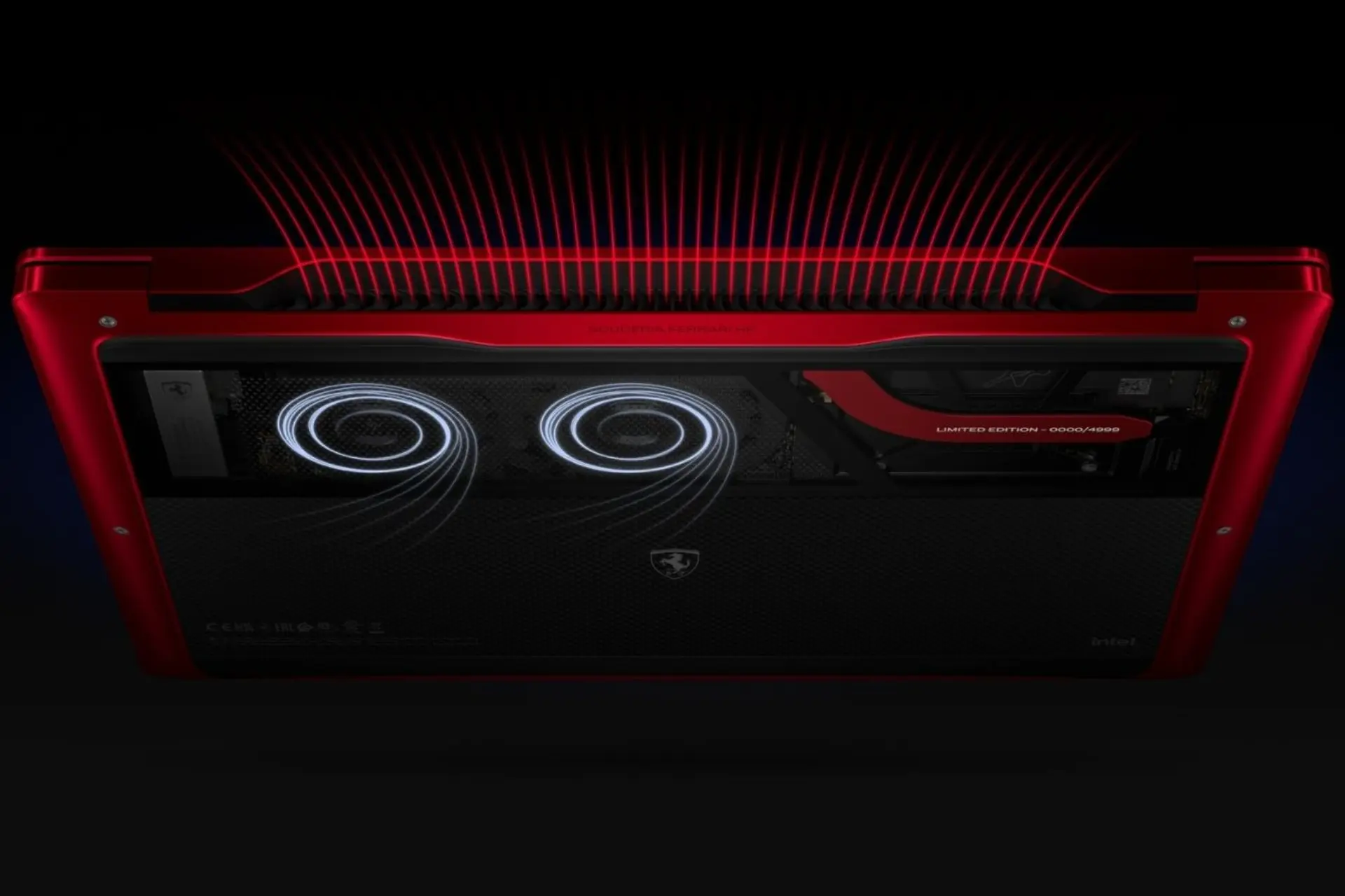 HP Limited Edition Scuderia Ferrari AI PC 4