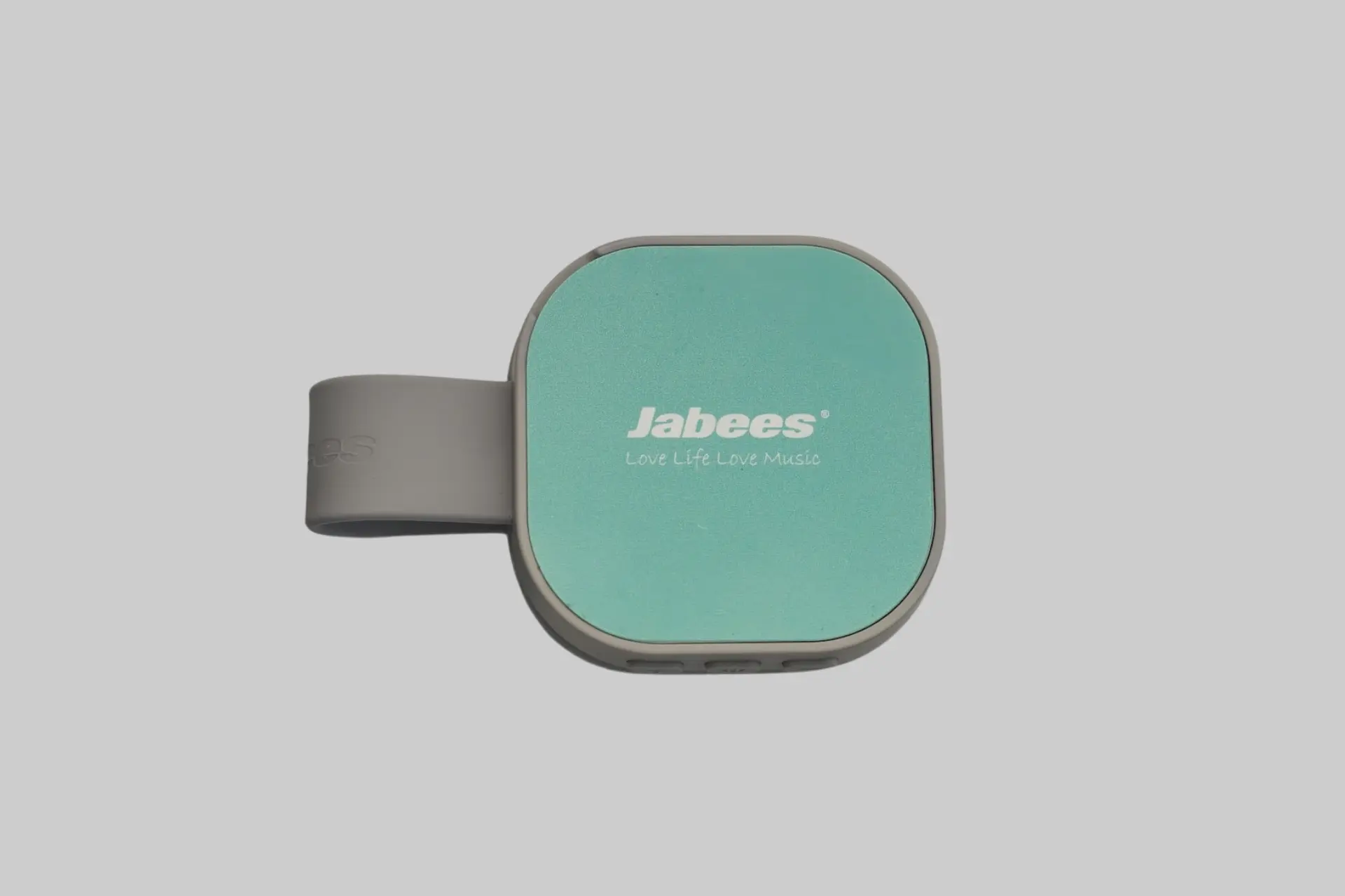Jabees PEACE Duo bone conduction under-pillow speakers placed beneath a pillow for private nighttime audio.