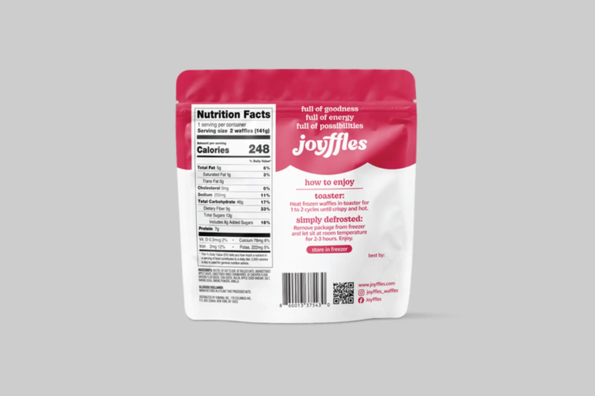 Joyffles Apple Cranberry Waffles 3