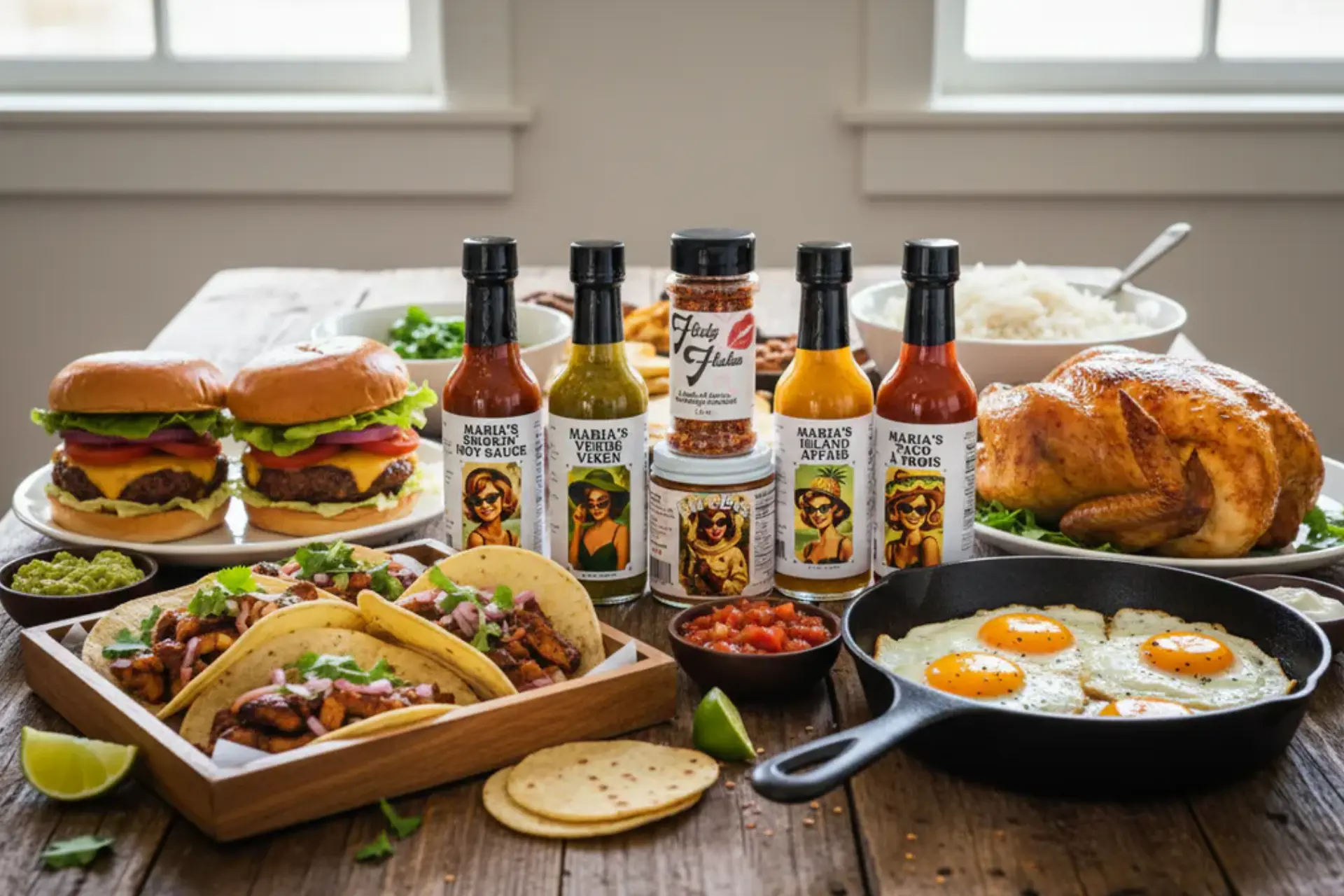 Maria's Sauce Complete Crush Hot Sauce Set 2