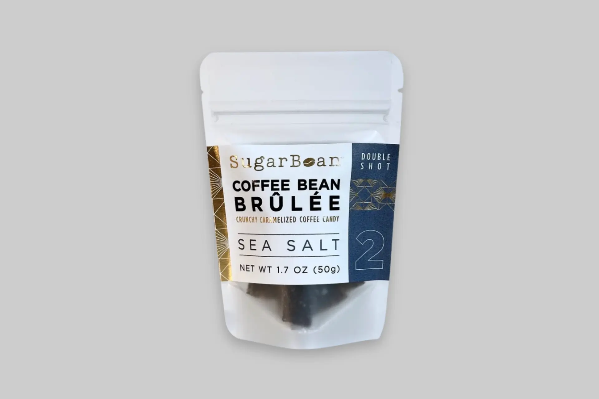 SugarBean Sea Salt Double Shot review 2026, Coffee Bean Brûlée candy review, best coffee candy for coffee lovers, artisan coffee candy Oregon, sea salt coffee candy review, alternative to chocolate covered espresso beans - Product Review