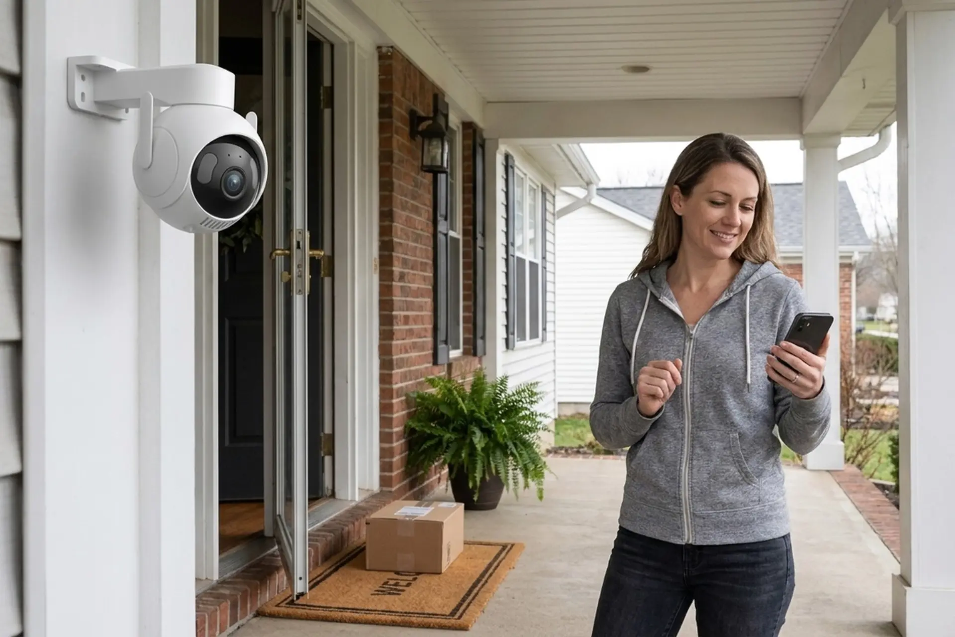 SwitchBot 3K PTZ Outdoor Camera 3