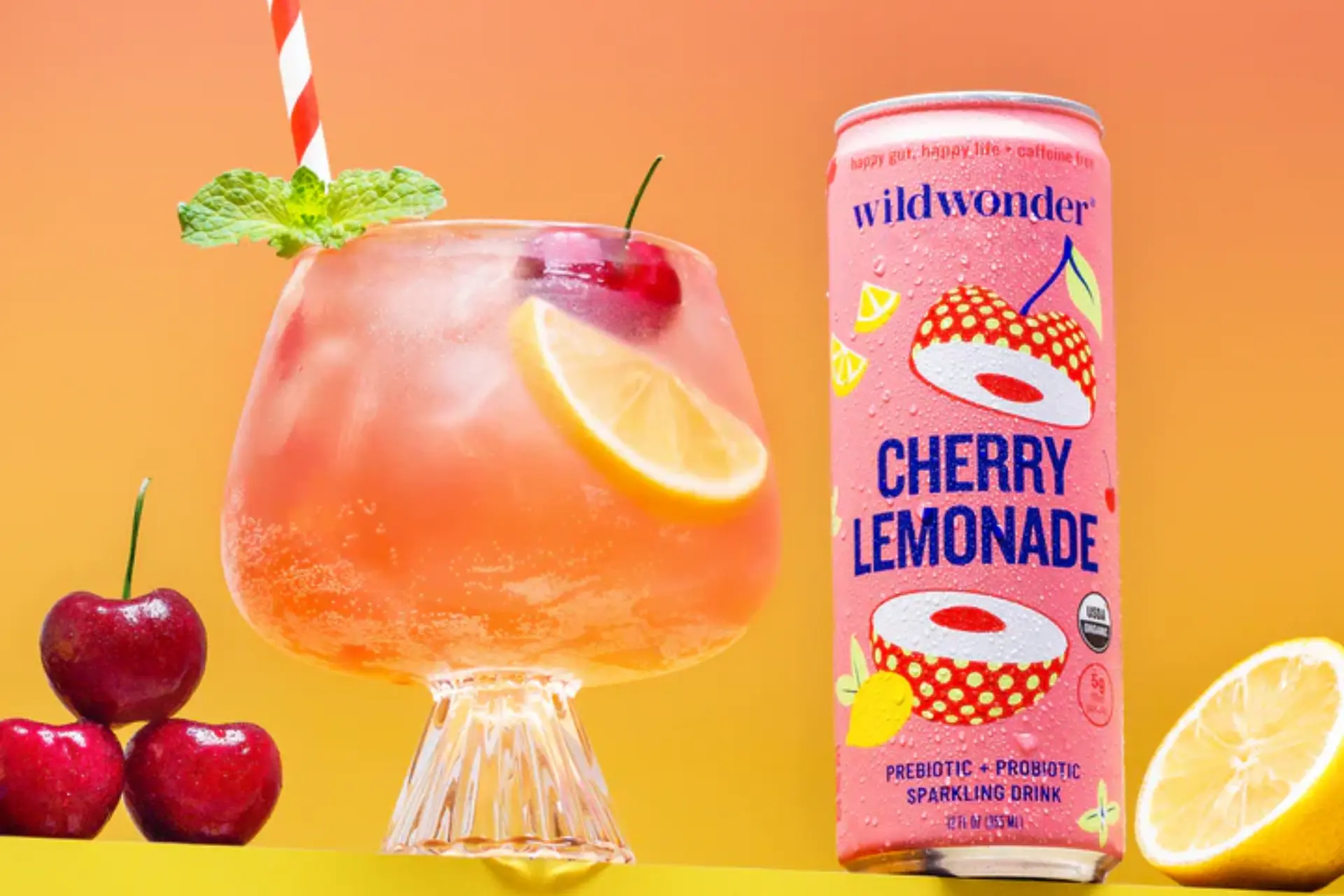 Wildwonder Cherry Lemonade Sparkling Drink 2