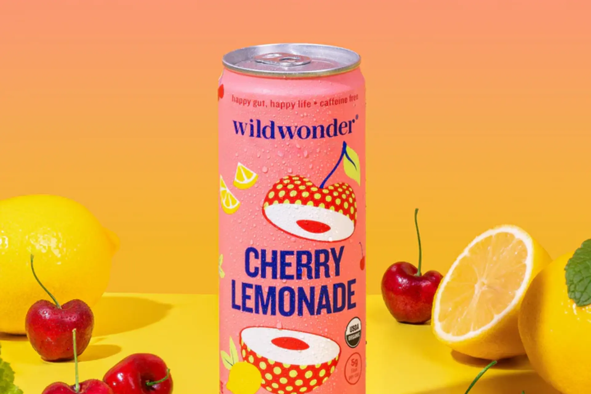 Wildwonder Cherry Lemonade Sparkling Drink 3