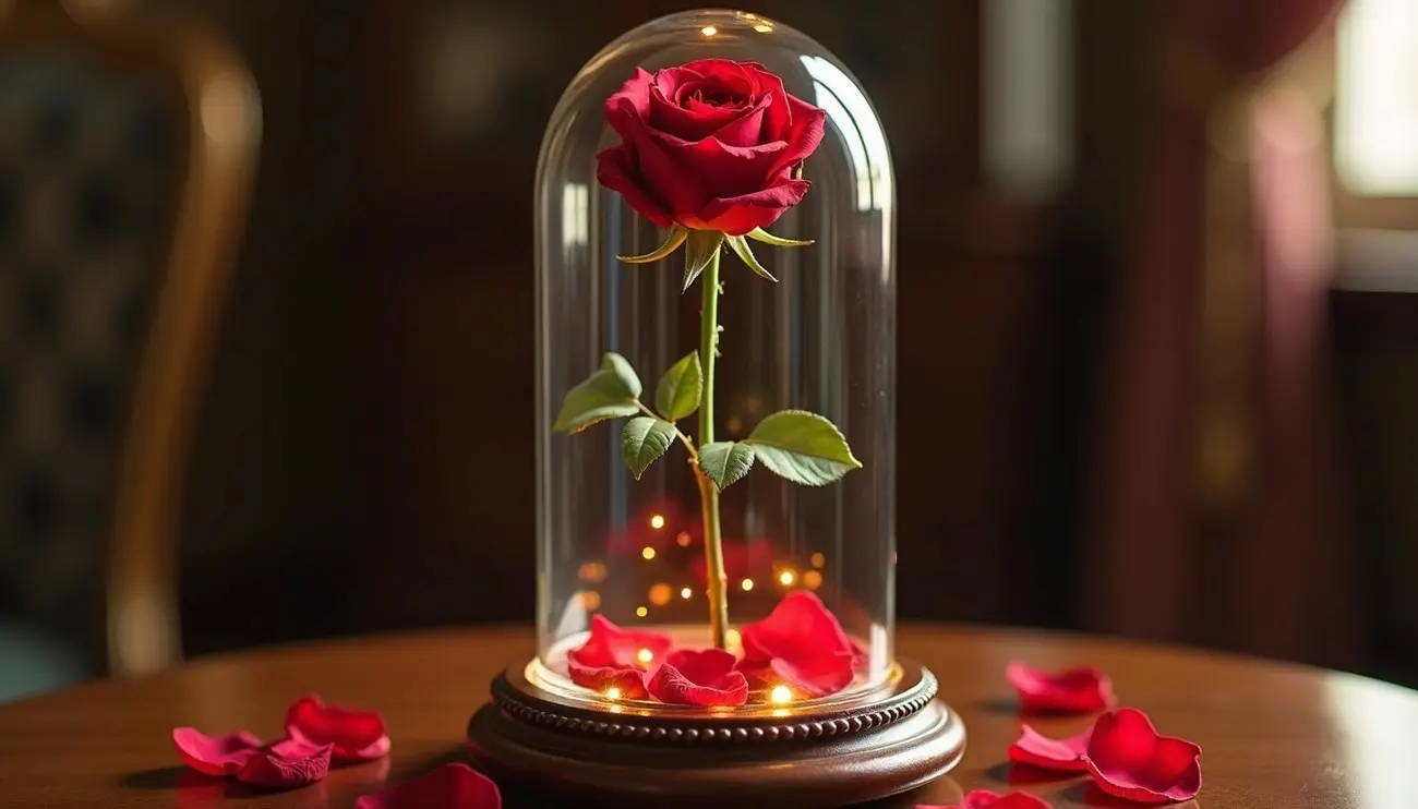 How to Create Custom Beauty And The Beast Inspired Encased Rose(Step-by-Step Guide)