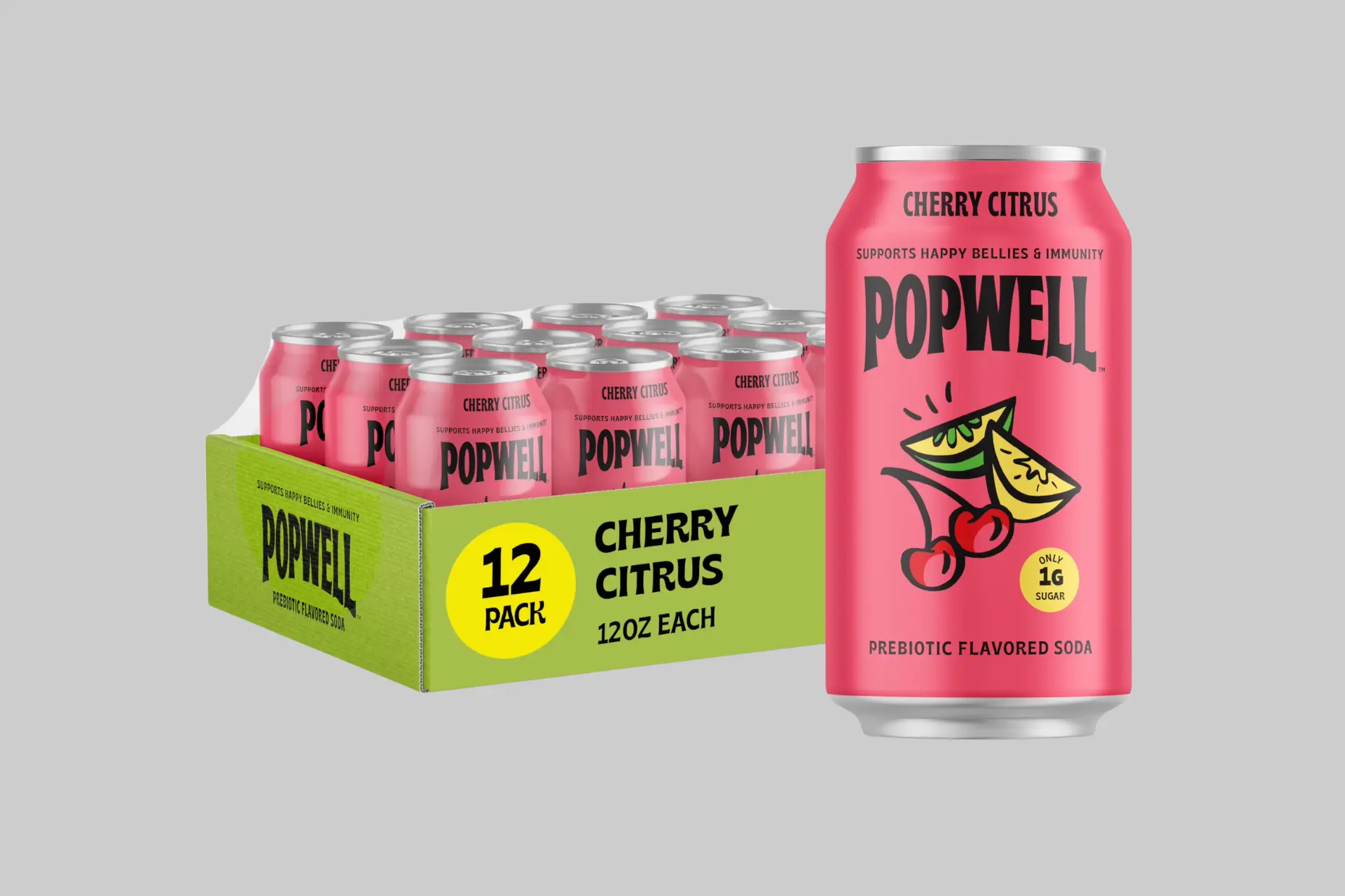 Popwell Prebiotic Soda 2