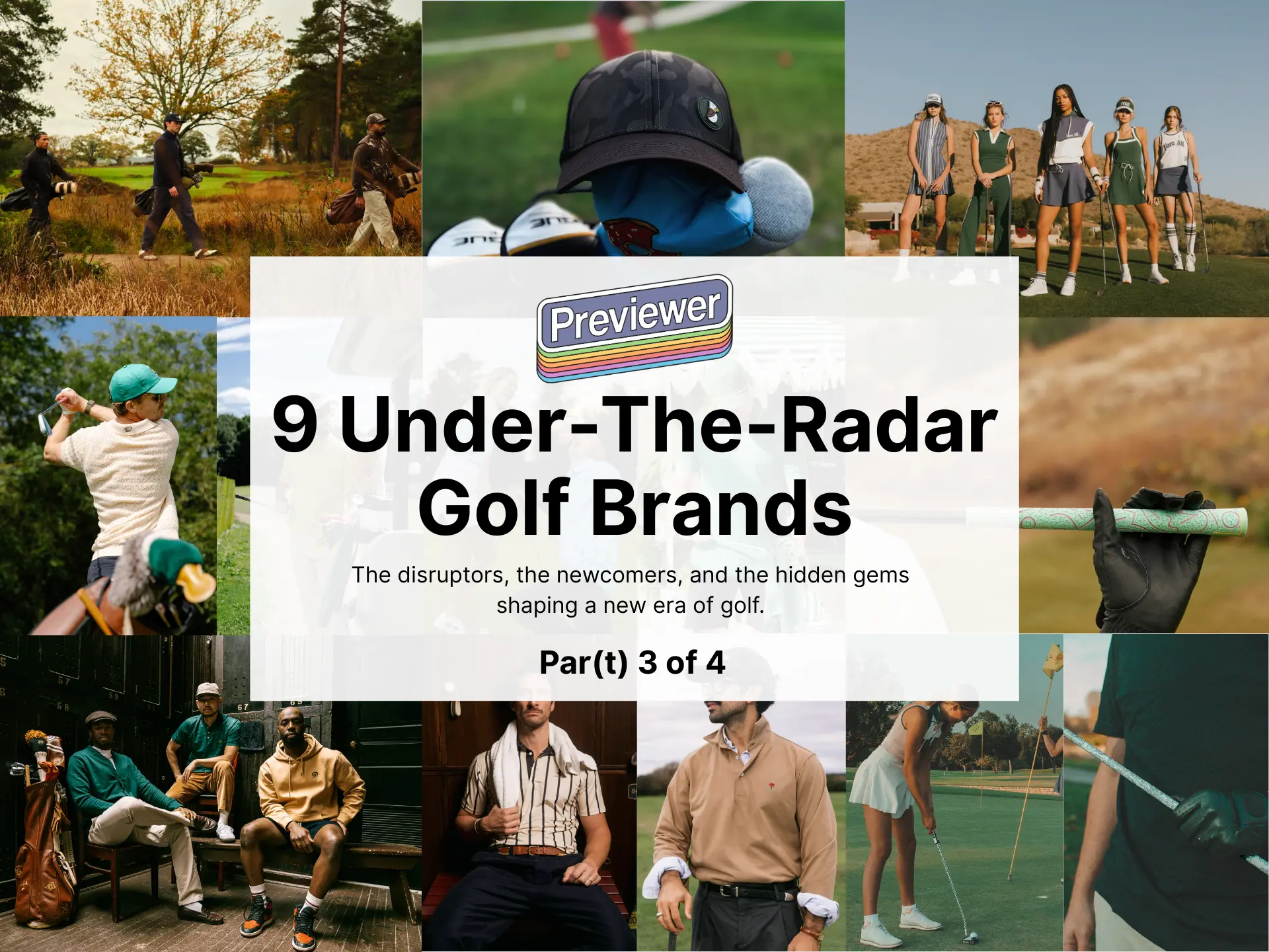 Under-The-Radar Golf Brands: Par(t) 3